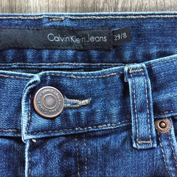 Calvin Klein Wide Leg/Flare Jeans Size 29/8 - Picture 5 of 6